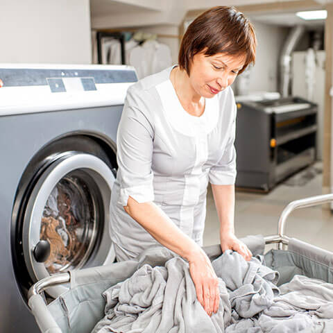 Laundry machine installation