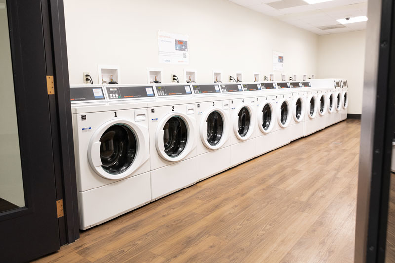 eco-friendly campus laundry equipment