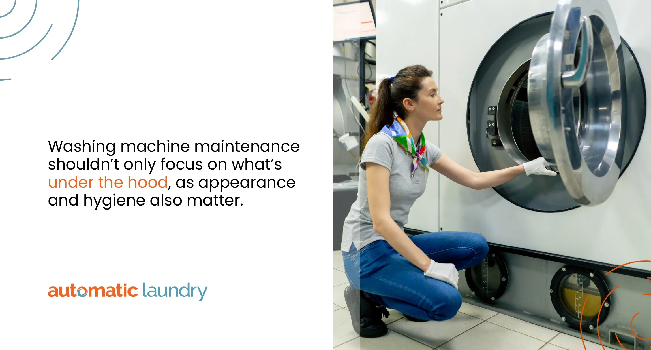 Washing machine maintenance