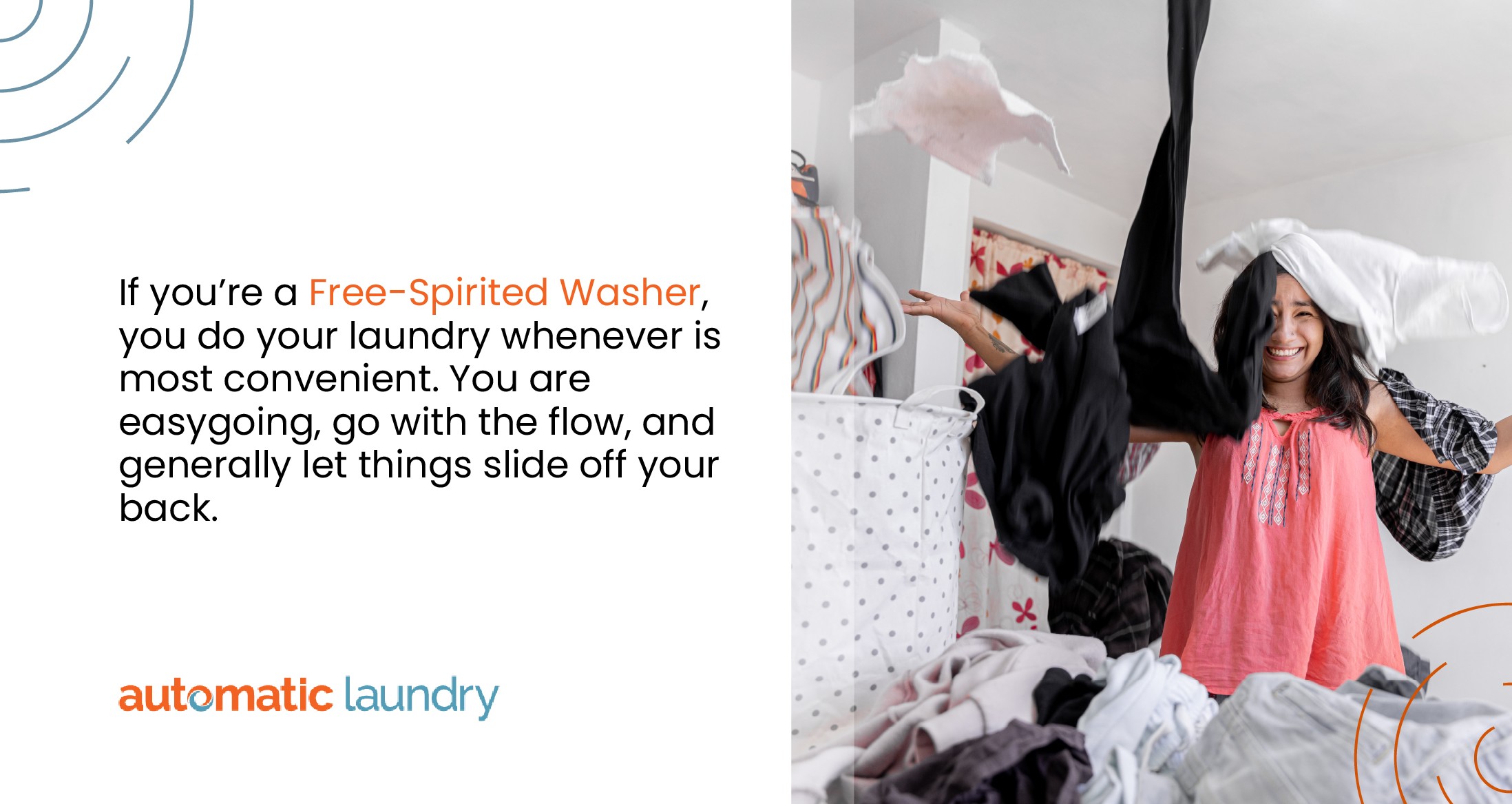 The Free-Spirited Washer