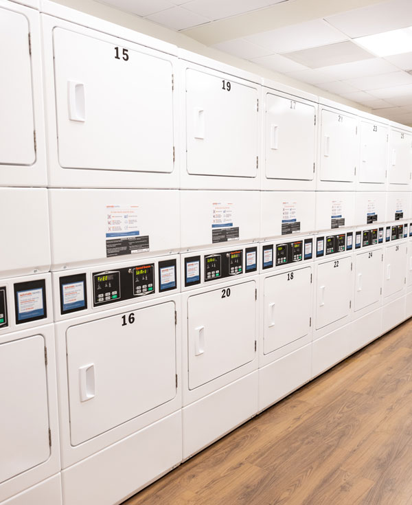 campus laundry equipment