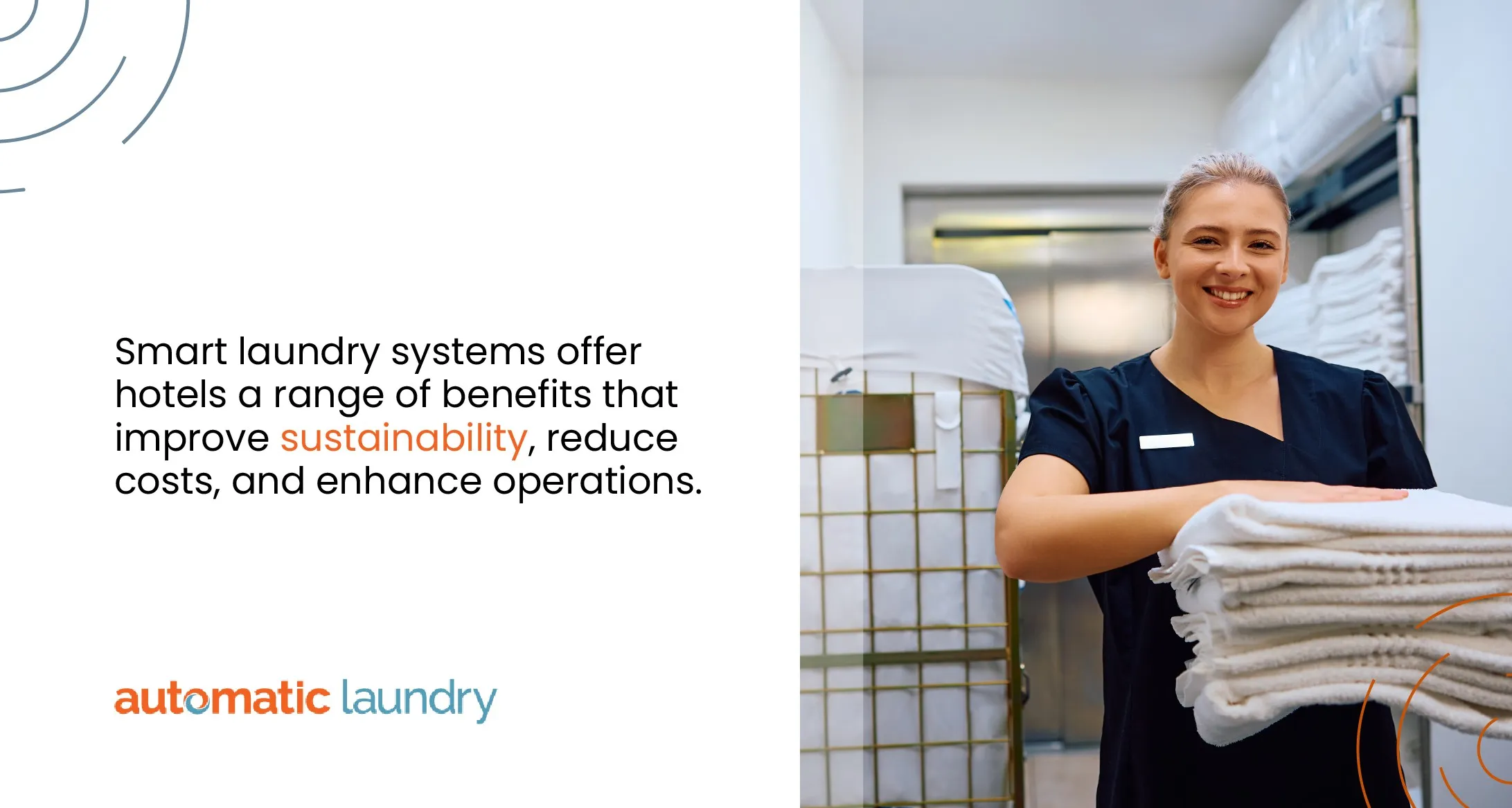 Benefits of smart laundry for hotels