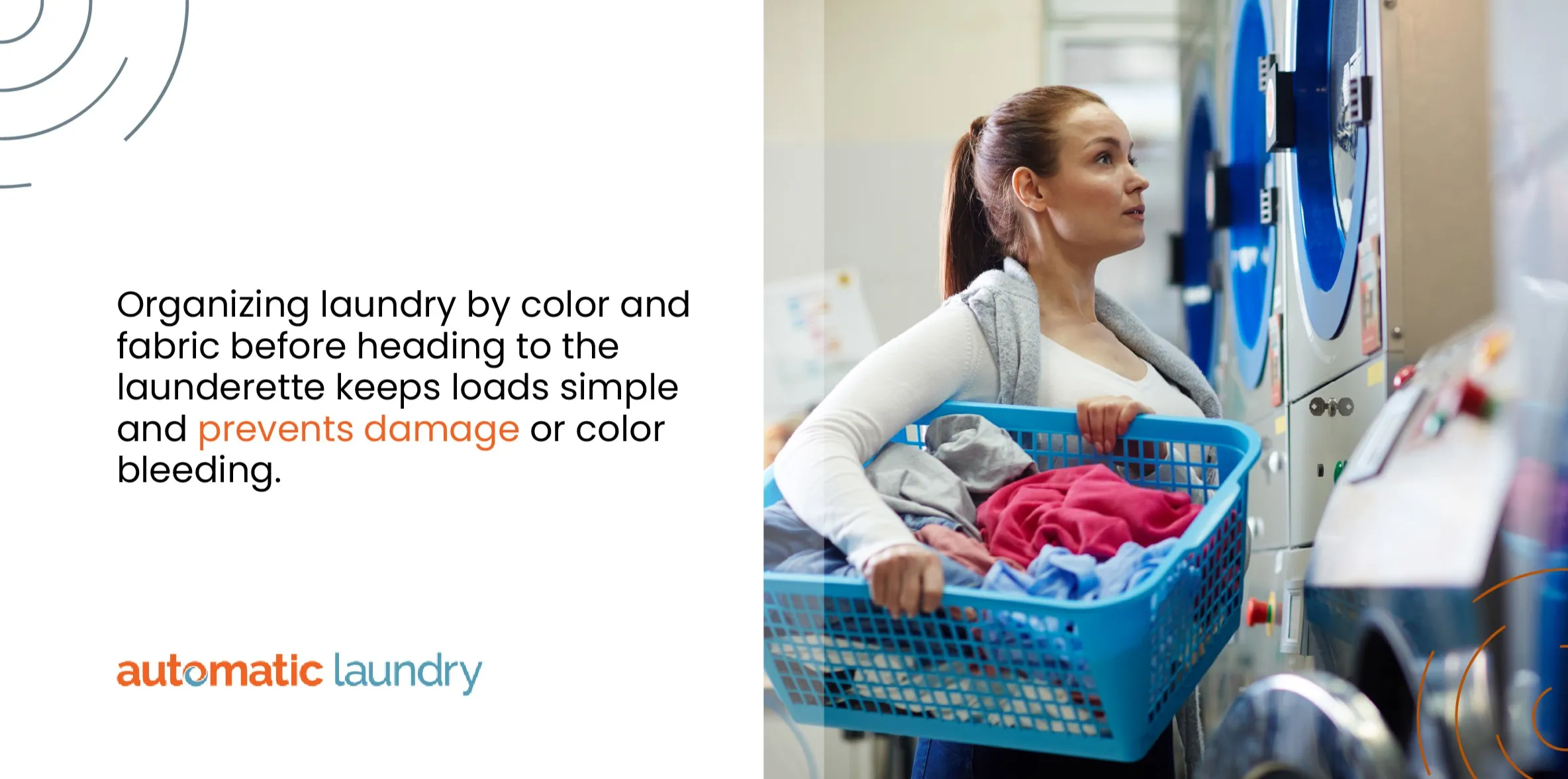 Choosing and using a self-service launderette