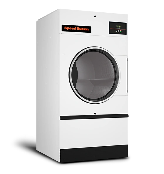 Image of the institutional laundry equipment machine, the SpeedQueen Single Tumble Dryer with a 75 pound capacity