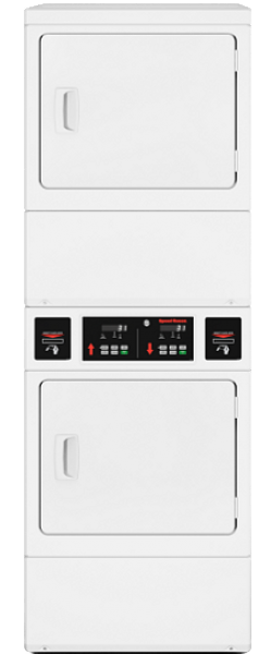 Image of the commercial laundry equipment machine, the Quantum Gold Pro Stack Dryer