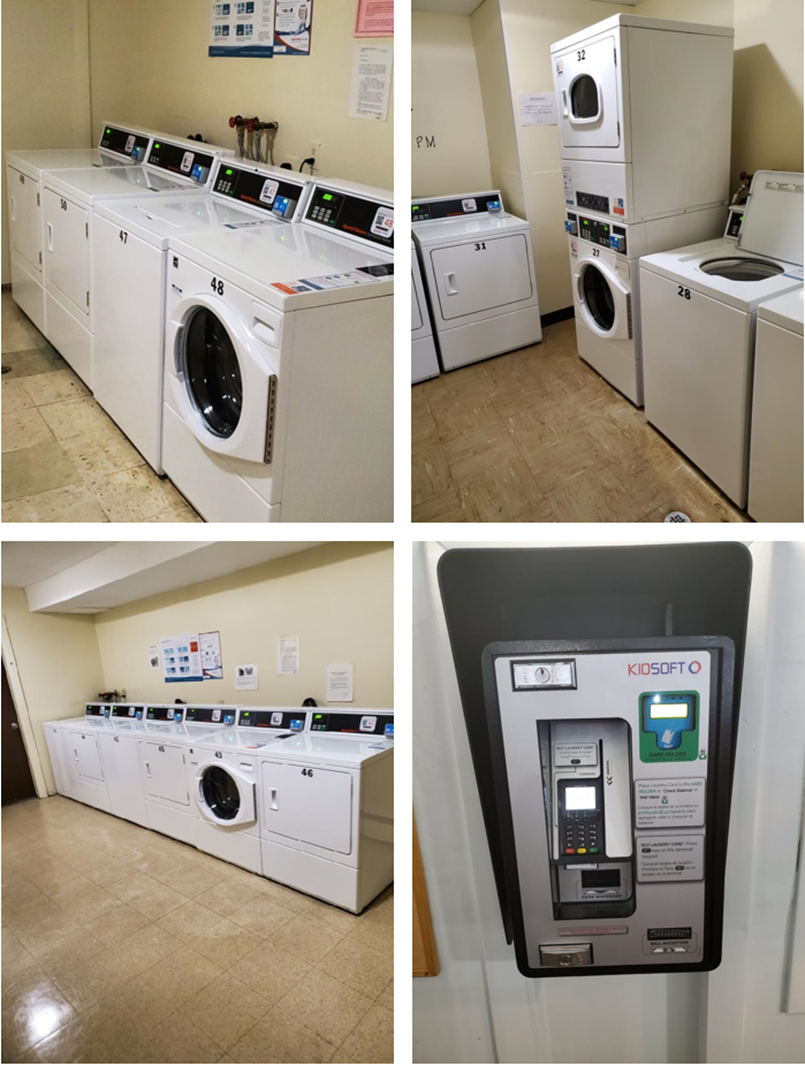 Automatic Laundry Provides Payment Choices for Residents
