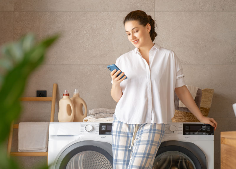 laundry machine mobile app