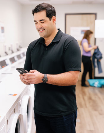 apartment complex laundry